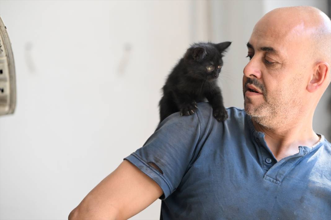 Tamirhanenin yeni Çırak'ı görenlerin yüzünü güldürüyor 18